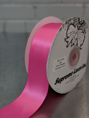 DF Satin Ribbon -Hot Pink