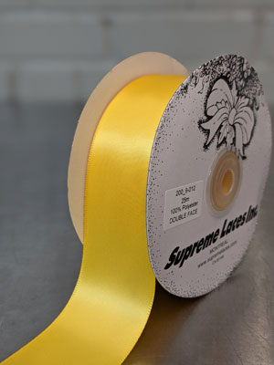 DF Satin Ribbon - Yellow