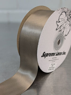 DF Satin Ribbon -Taupe