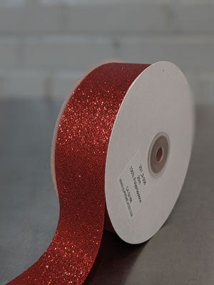 Polypro Glitter Ribbon- Pink