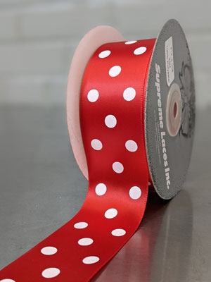 Red Polka Dot Ribbon