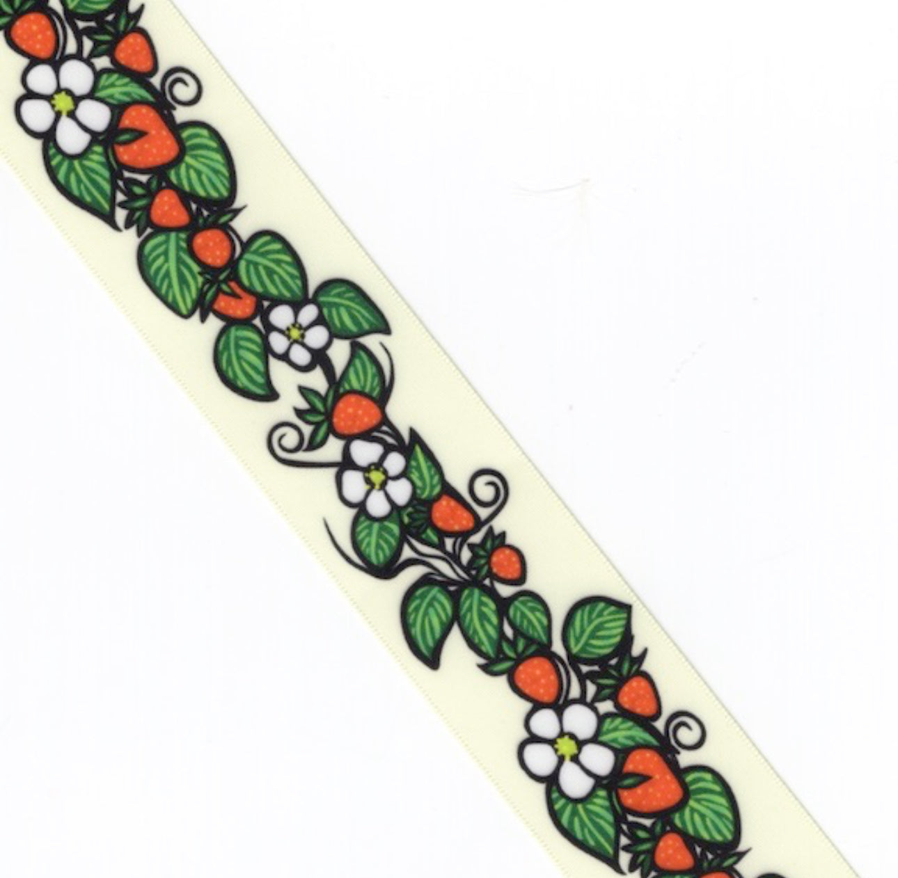 Jackie Traverse Strawberry Ribbon - Ivory