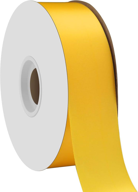 DF Satin Ribbon - Daffodil Yellow