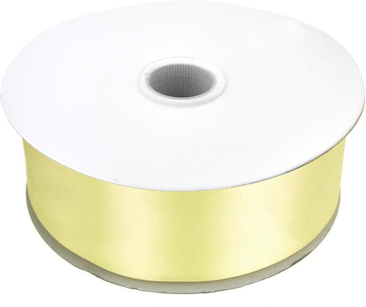 DF Satin Ribbon - Baby Maize Yellow