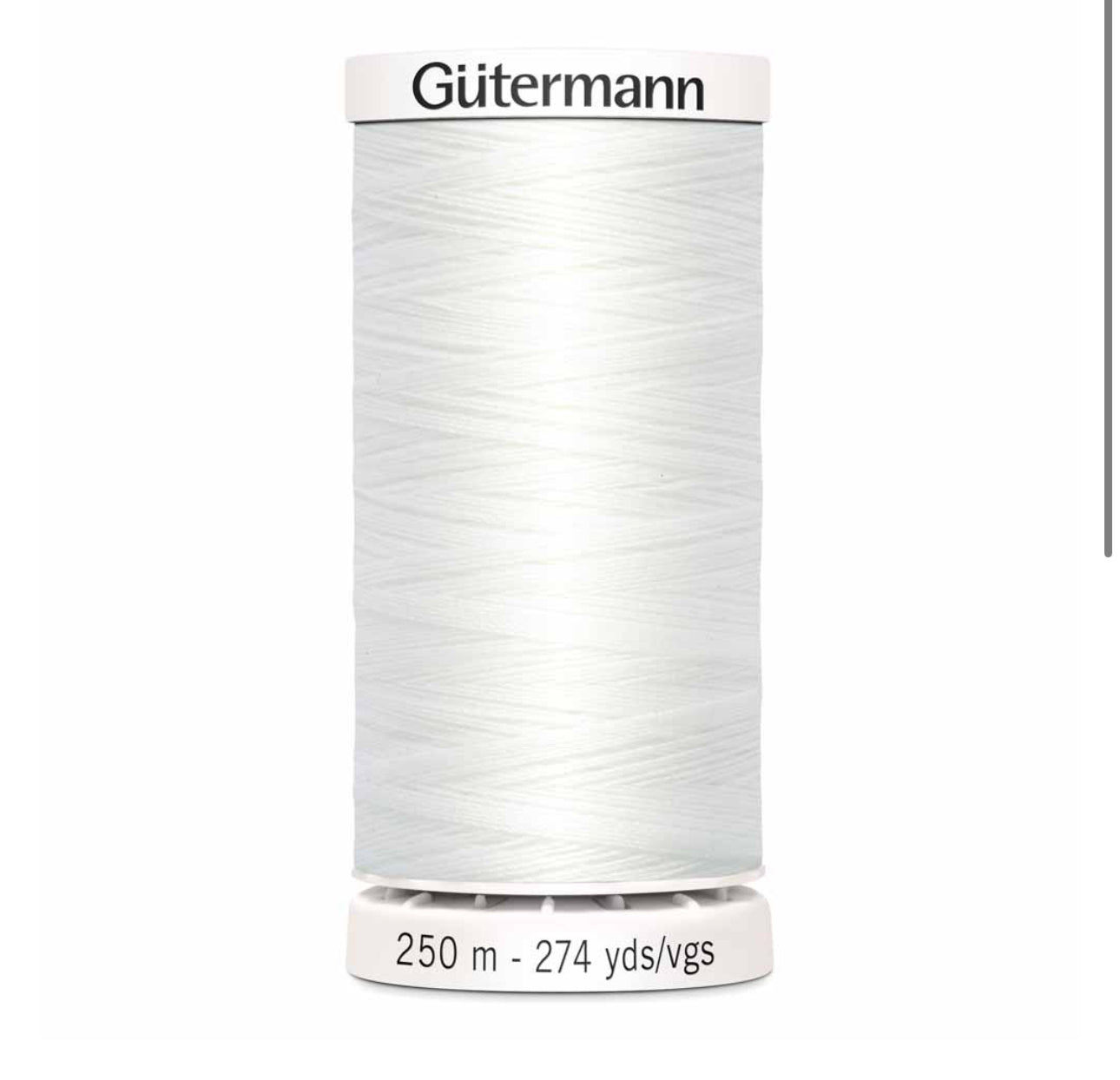 GÜTERMANN MCT Sew-all Thread 250m - Nu White