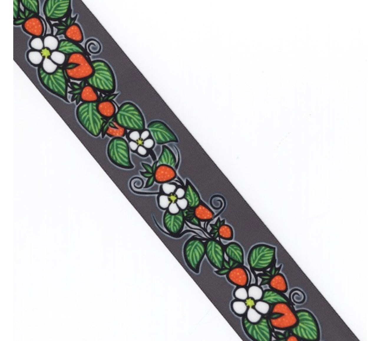 Jackie Traverse Strawberry Ribbon - Dark black