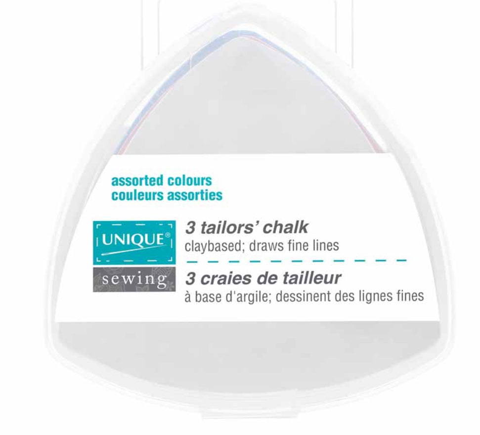 UNIQUE SEWING Tailor's Chalk - Assorted - 3 pcs