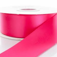 DF Satin Ribbon - Shocking Pink